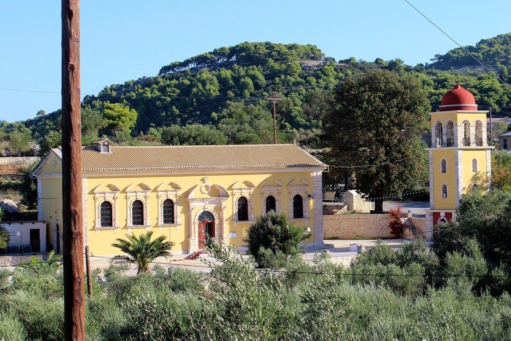 Die Kirche Panagia Keriotissa im Dorf Keri